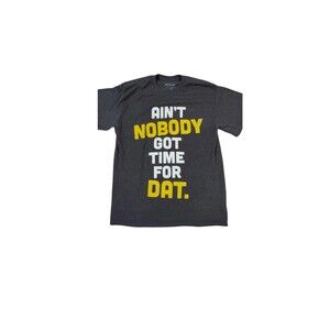 Urban Pipeline Shirt Mens Large Gray Logo Aint Nobody Got Time Tee Short Sleeve